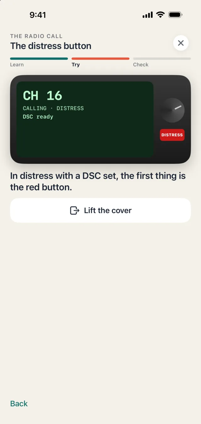 A DSC distress button lesson in Skipper